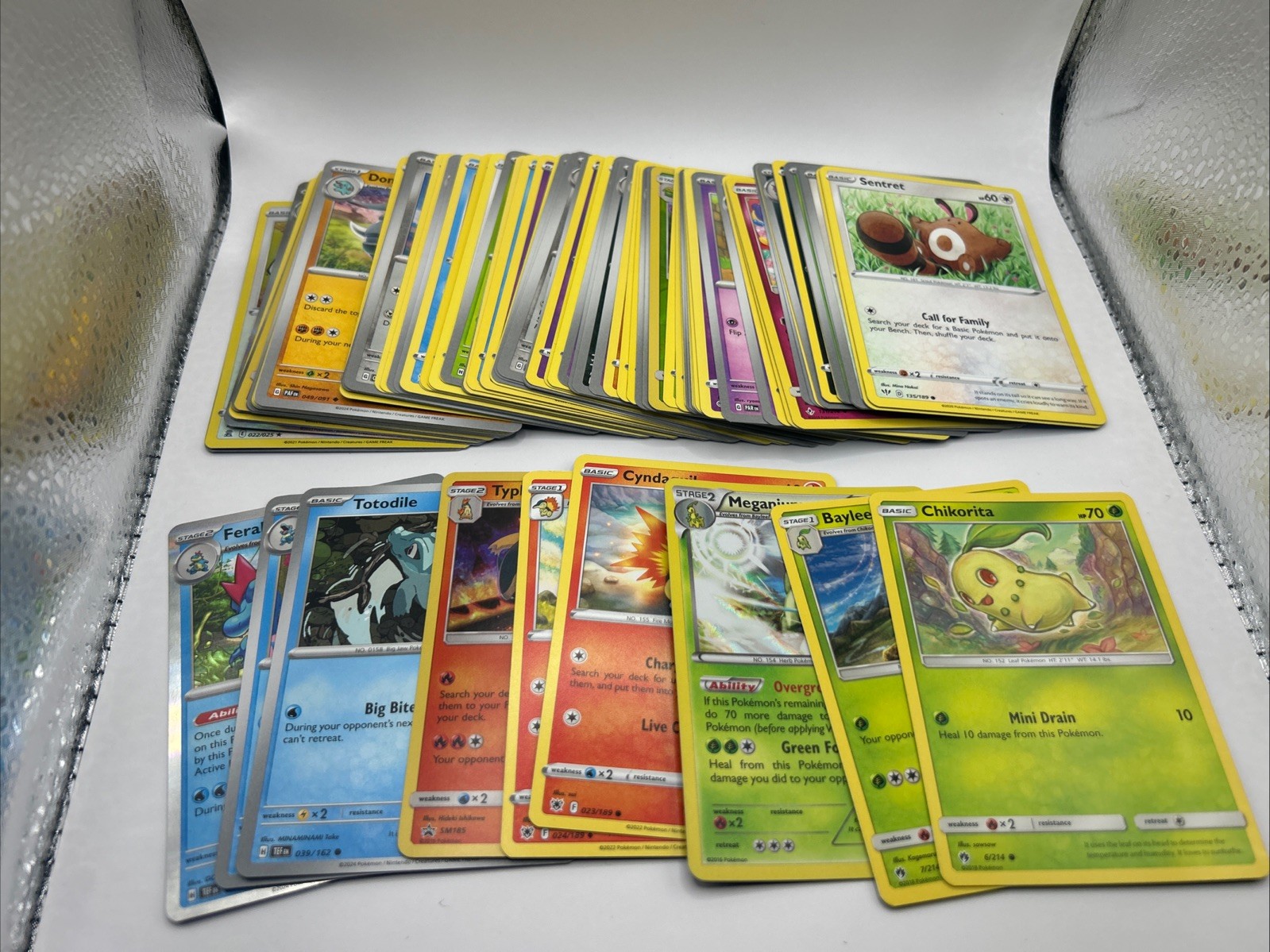 Pokemon TCG 100 Card Lot Johto Region Complete Pokedex # 152-251 Set 