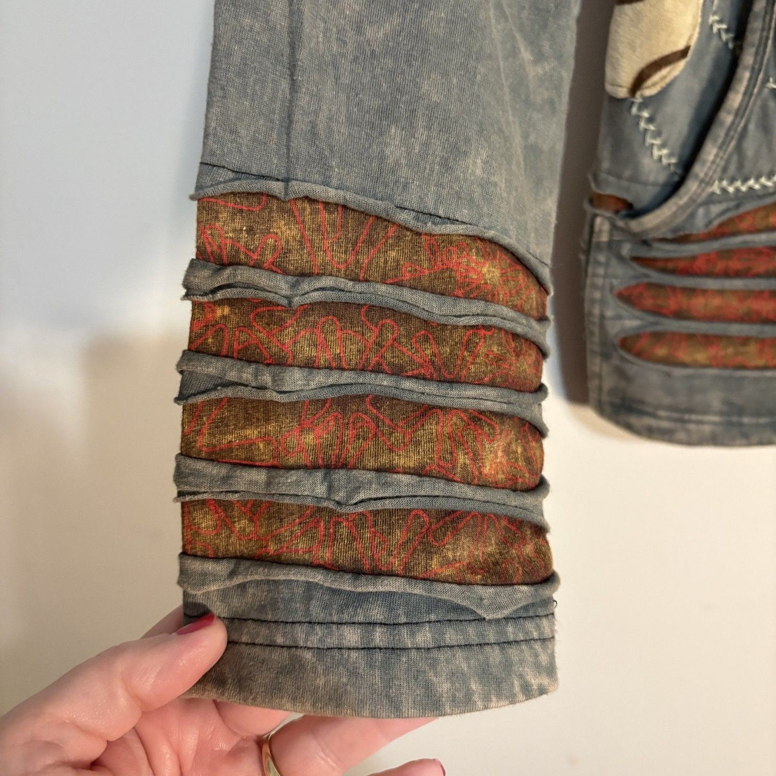 Rising International FullZip Patchwork Hooded Jac… - image 6