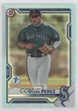 2021 Bowman Draft 1st Edition Sky Blue Foil Milkar Perez #BD-117 0r5k