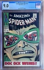 The Amazing Spider-Man 55 CGC 9.0! Doctor Octopus! Key! Stan Lee! John Romita Sr
