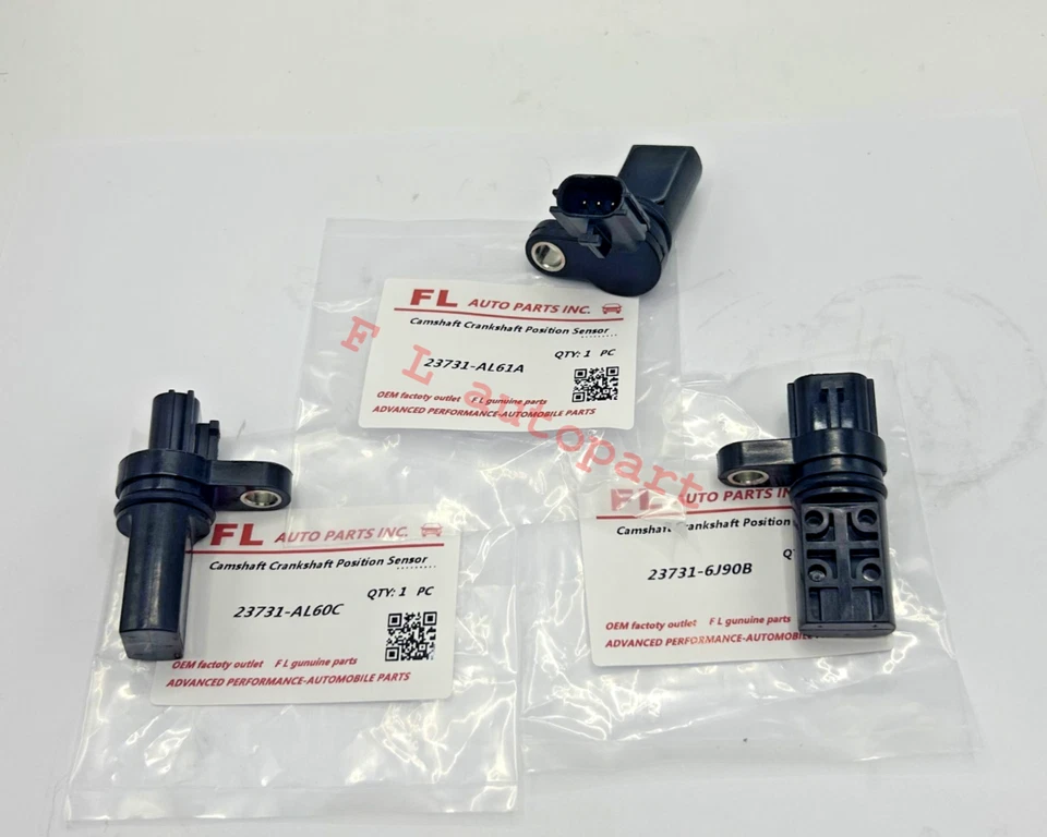 X3 Cam Crank Camshaft Position Sensor For Nissan 350Z Altima Frontier Maxima - Image 2 of 4