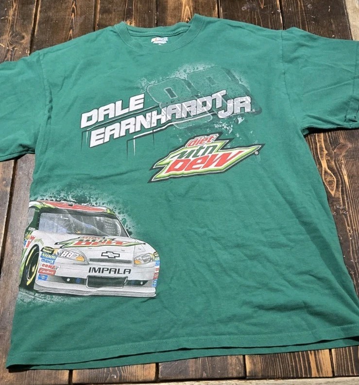 Dale Earnhardt Jr Shirt Men’s X-Large #88 Amp Energy Impala Hendricks NASCAR