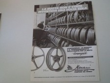 advertising Pubblicità 1981 RUOTE CERCHI CAMPAGNOLO - ANGELO MENANI