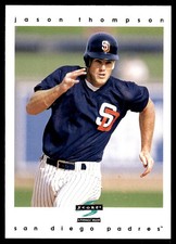 Jason Thompson 1997 Score #299 Padres MLB READ FREE SHIPPING AutographDen
