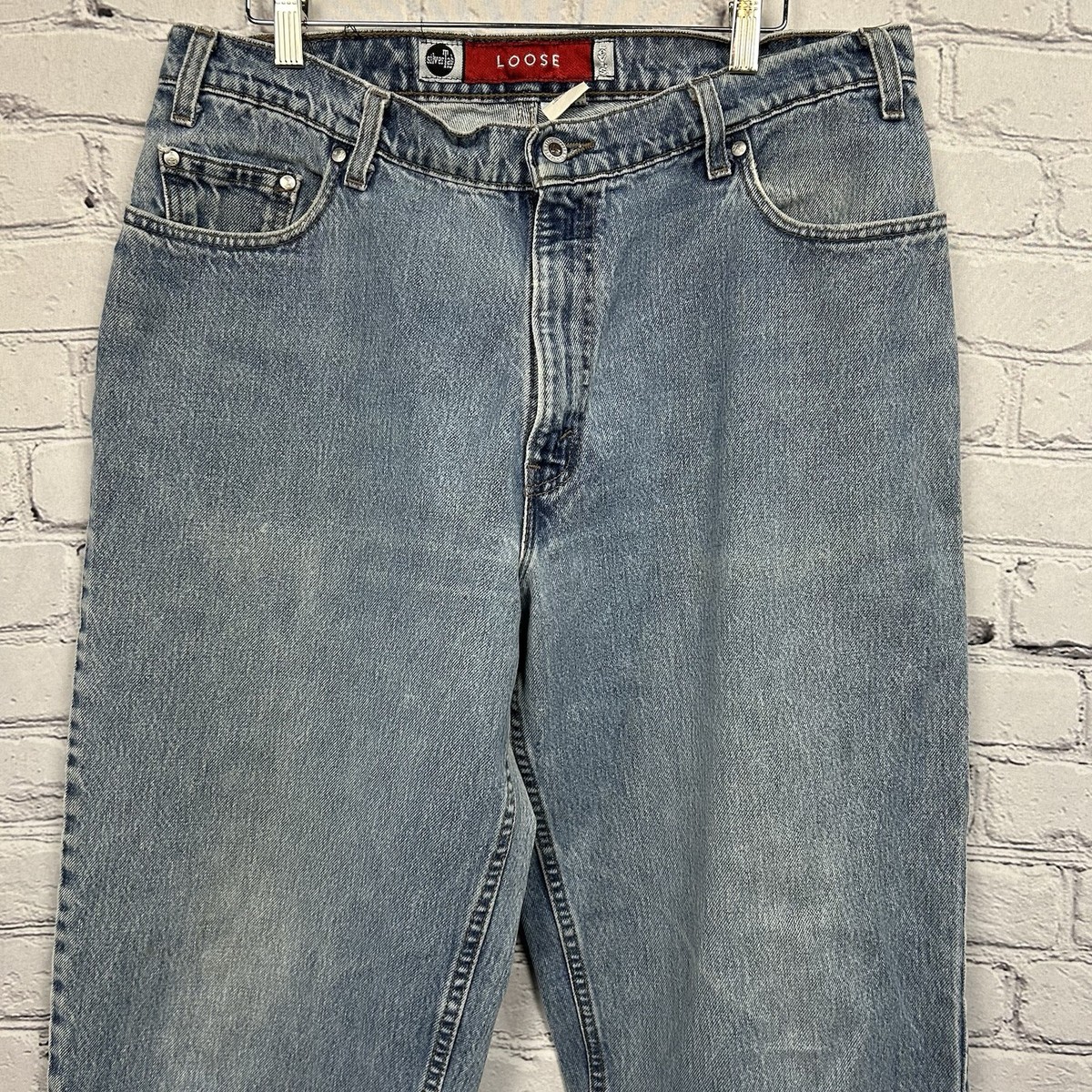 Levi's SilverTab Loose Jeans W36 L36 USA Vintage Baggy 90s Skater
