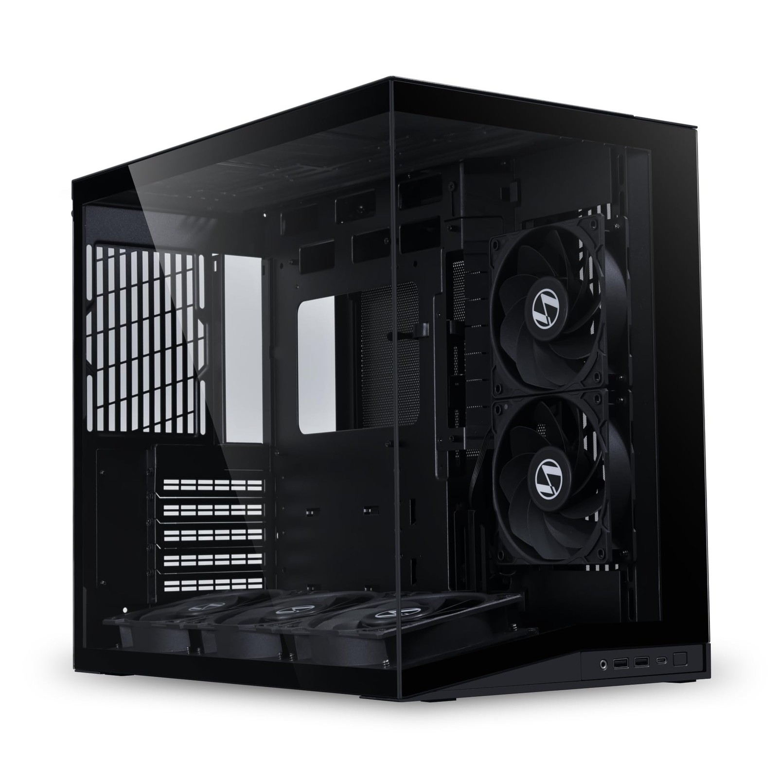 Lian Li O11DMIV2FX O11D Mini V2 Flow ATX Mid Tower Case Black. Available Now for $124.57