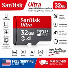Original SanDisk 32GB 32G Ultra Micro SD HC Class 10 TF Flash SDHC Memory Card