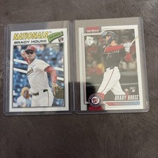 2026 Topps Heritage & Series 1 MLB Lot Of 2 Rookie Cards Featuring Brady House