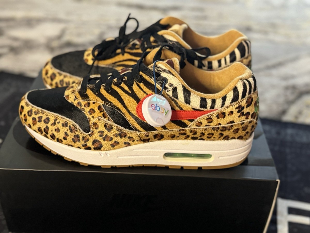 Size 10.5 - Nike Atmos x Air Max 1 DLX 2018 Animal Pack — product photo 1 of 4