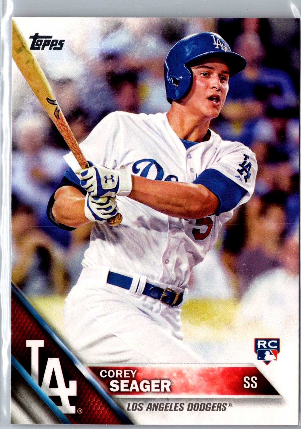 2016 Topps Corey Seager #85 RC Los Angeles Dodgers