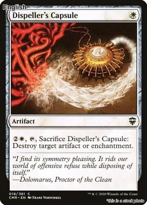 Dispeller's Capsule Commander Legends 18 Magic NM