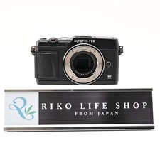 Olympus PEN E-P5 16MP Mirrorless Digital Camera Body Black Tested Working Japan