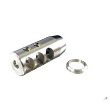 Ruger 1022 10/22 Stainless Steel 1/2x28 TPI Thread Competition Muzzle Brake