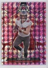 2024 Panini Mosaic Pink Camo Mosaic Prizm Cade Otton #208 bn5