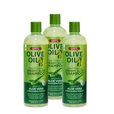 ORS Olive Oil Moisture Restore Creamy Aloe Shampoo Infused with Aloe Vera 12.5 O
