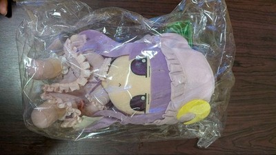 Touhou Project Patchouli Plush Doll Fumo Fumo Pache Series 75 With Badge Korindo