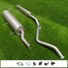 Scarico Completo per PEUGEOT 307 CC 2.0 136CV Cabriolet 2003-2005 +Appendini