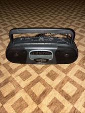 Vintage Casio SD-202S Portable Radio Cassette Player - Tested