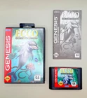 Ecco The Tides of Time Sega Genesis CIB Complete w/ Manual Tested + Cleaned