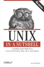 Unix in a Nutshell, Fourth Edition - paperback Robbins, Arnold