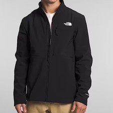 THE NORTH FACE Apex Bionic Jacket M / S Black Full zip Windproof Zip pockets