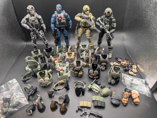 1/12 scale Valaverse gjoe classified figure and gear large kitbash fodder lot