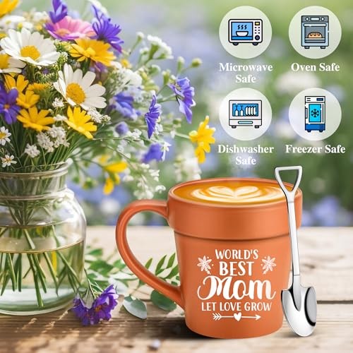 Mom Gifts for Mothers Day,Birthday,Cool HandMade Gardener Coffee Mug,Unique - Picture 4 of 7