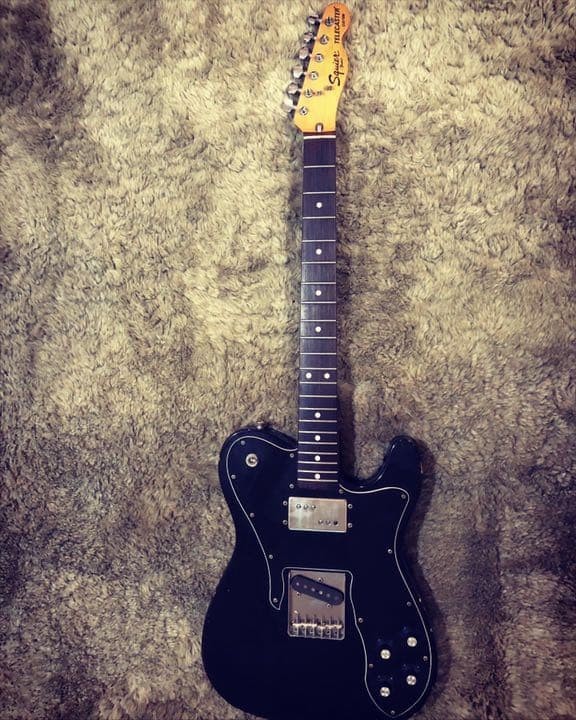 Fender Squier Classic Telecaster Custom Electric Guitar Used Excellent Condition