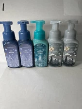New Bath & Body Works 5 Foaming Hand Soap WINTER FROSTED FOREST VANILLA  W4A