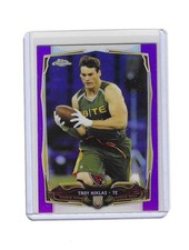 2014 Topps Chrome Retail Purple Refractor Troy Niklas #182 RC Rookie Card