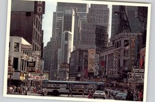 Times Square New York City Broadway Theater 1983 Postcard