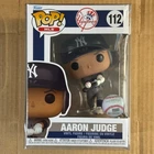 Funko Pop! Aaron Judge #112, New York Yankees, Away Jersey, MLB Baseball
