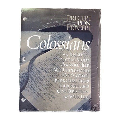 Precept Upon Precept: Colossians Bible Study Course