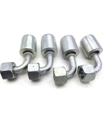 1/4'' BSP Winkelgewinde mit O-Ring 4er Pack passend für JCB Baggerlader