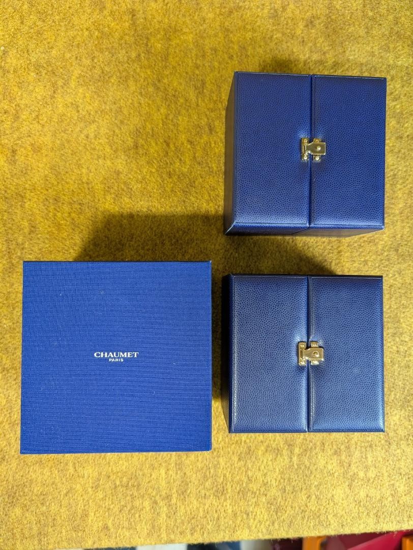 CHAUMET Empty Box Case Ring Necklace Jewelry Stor… - image 4