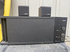 Bose Powered Acoustimass 3 Series II Speaker System Subwoofer/2 Speakers Works