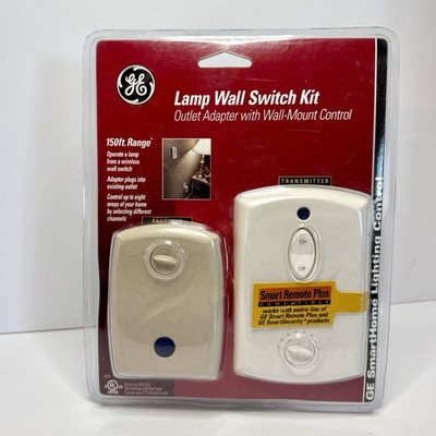 GE Lamp Wall Switch Kit Wall Mount Control Smart Home Lighting
