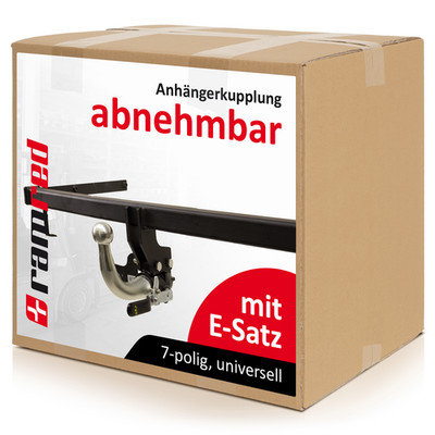 Für 5 E-Tech 06.2024- ANHÄNGEKUPPLUNG abnehmbar + 7pol universell E-Satz -Neu-
