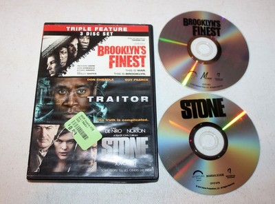 Brooklyn s Finest  / Stone (DVD, 2010) 2 Discs, MISSING TRAITOR Disc, De Niro
