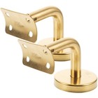 2pcs Handrail Bracket Stainless Steel Stair Rail Bracket Curved Sheet Support
