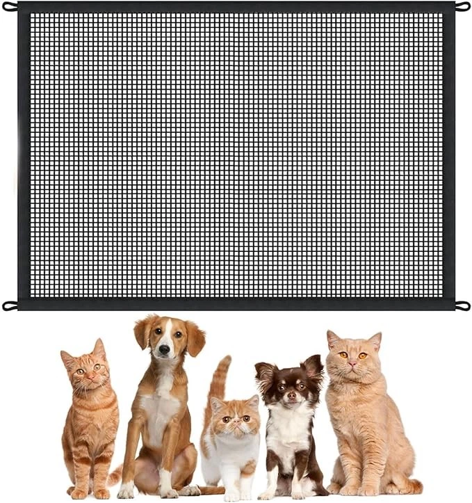 Stair Gate, 110x72cm Indoor Mesh Guard For Dogs, Retractable Portable Fence
Opens in a new window or