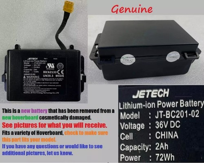 #ad JETECH Li ion Battery 36V JT BC201 02 2Ah 72Wh 🔴ORIGINAL $52.45