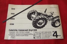 BRAY 4 10/60 TRAKTOR 1966 ORIGINAL OLDTIMER ANZEIGE