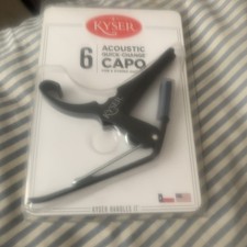 Kyser KG6B Quick-Change Acoustic Guitar Capo ...
