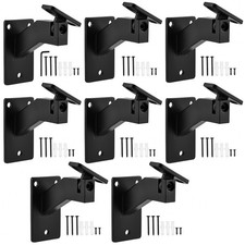 Patioer Adjustable Handrail Brackets, Heavy Duty Stair Railing Brackets 8 Pack