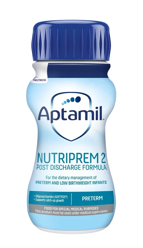 Aptamil (Previously Cow & Gate) Nutriprem 2 Liquid Milk 200ml x 12