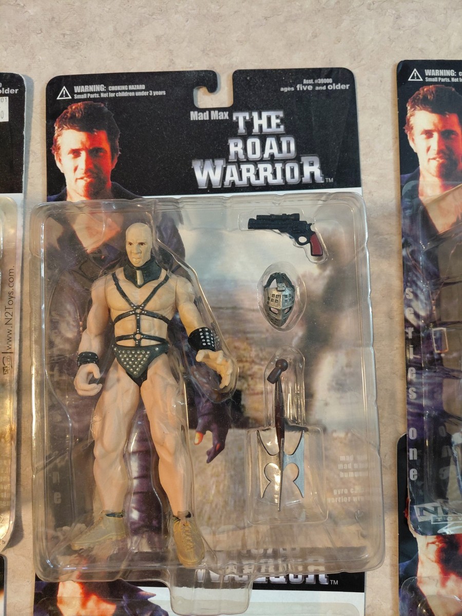 Lot Set 6 New on cards N2 TOYS Action Figures MAD MAX THE ROAD