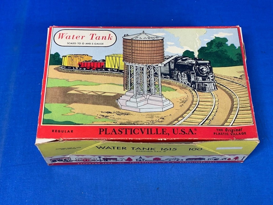 PLASTICVILLE O SCALE PLASTIC MODEL KITS TRAIN LAYOUT SCENERY X7 - FREE