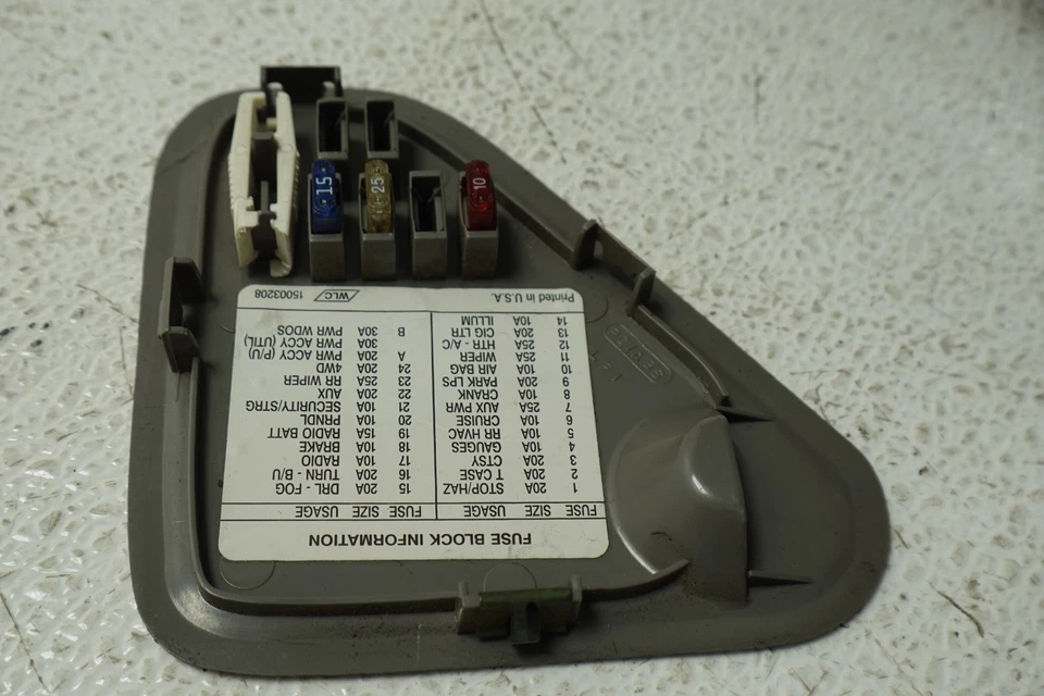 1995-1999 OEM Chevy Silverado GMC C/K 1500 2500 Tahoe Yukon painel cinza |W6040 - Imagem 2 de 4