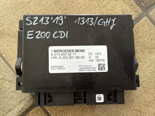 Mercedes S213 Getriebesteuergerät Getriebe Steuergerät A2139003217 A0009018906